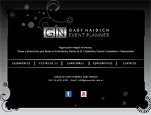 Tablet Screenshot of gneventos.com.ar